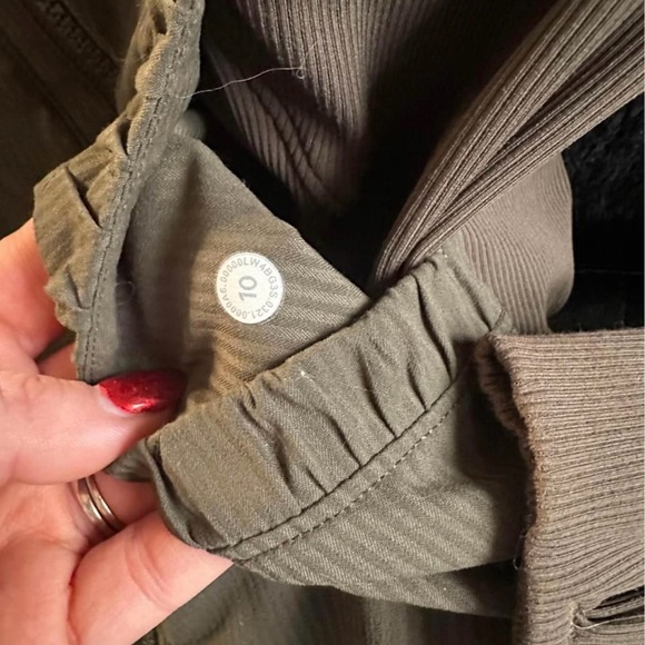 Olive Lululemon Dance Studio Jacket - Picture 3 of 4